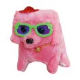 thumbnail image 2 of Fiudx juguetes Cachorro de juguete de peluche eléctrico interactivo con gafas de sol y sombrero que promueve el sonido de caminar moviendo la cola experiencia sensorial emocionante para niños, 2 of 6
