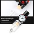 thumbnail image 4 of OUSITAID Oil Water Separator Good Sealing Stable Adjustable Trap Filter Airbrush Air Compressor Pressure Reducer for Air Treatment Unit, 4 of 6