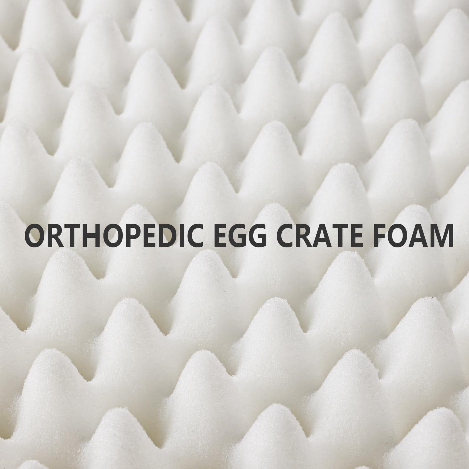 Orthopedic Dog Bed Medium Size 30x20x3.5 Inch Navy Blue, Waterproof L Bolster Pet Sofa