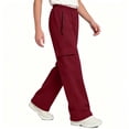 thumbnail image 3 of LIaqionyy Big Boys Cargo Sweatpants Wide Leg Baggy Pants Athletic Open Bottom Jogger Pant with Pockets, 3 of 7