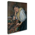 thumbnail image 2 of Cezanne 'Young Italian Woman At A Table' Canvas Art, 2 of 3