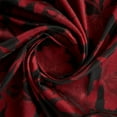 thumbnail image 2 of Zelouf Athena Floral Jacquard  , Sewing, DIY, Crafts Fabric by the Yard, Black/wine, 10 Yard, 2 of 3