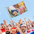 thumbnail image 4 of Bubble Guppies Bandera impresa con temática, regalo perfecto para fanáticos, amigos y familiares, y adecuada para actividades al aire libre e interiores, decoraciones de fiesta. 60*90CM, 4 of 6