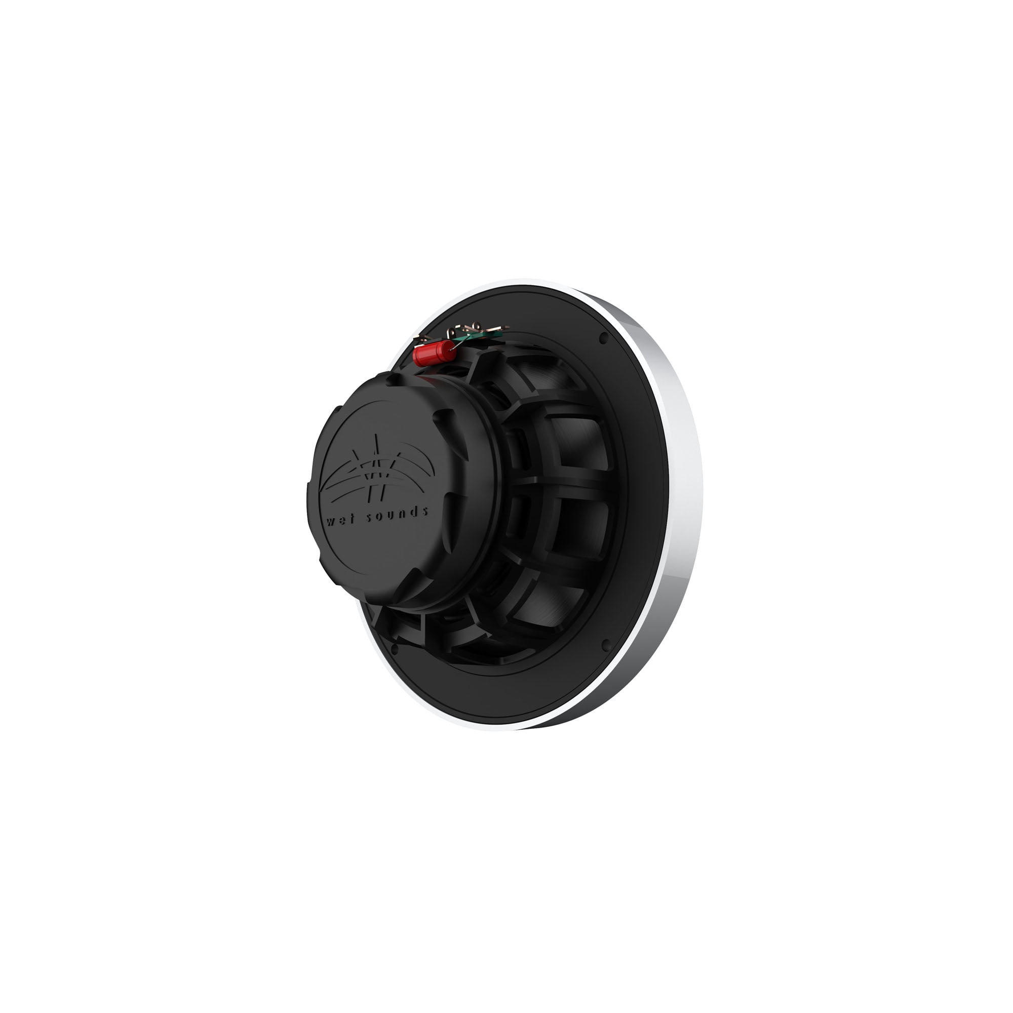 Wet Sounds WS-MC-2 Marine Radio with 1 Pair Wet Sounds Recon 6-BG