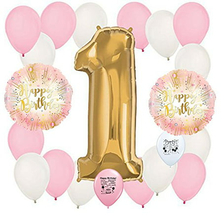 First Birthday Party Supplies 1st  Birthday Girl  Fun To Be One Party Balloon Kit