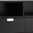 thumbnail image 3 of Jett 60 Inch TV Media Entertainment Console, 2 Drawers, 2 Shelves, Brown, 3 of 5