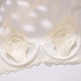 thumbnail image 3 of HBGVBA Women's Push Up Bras Summer Thin Lace Solid Color Breathable No Underwire Supportive Bra, 3 of 5