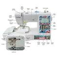 thumbnail image 2 of Brother Portable Embroidery Sewing Machine with Accessories Included, 2 of 7
