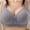 Gray Bras for Women, variant on SMihono Fashion Sports Bras for Women Bralettes for Women with Support Sexy Underwear Support Bras for Older Women Lift No Underwire Army Green 36/80