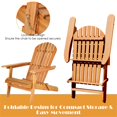 thumbnail image 4 of 3 PCS Adirondack Chair Set w/ Widened Armrest, 4 of 9
