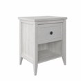 thumbnail image 1 of Chelsea Rustique Bois un Tiroir Table de Chevet en Blanc, 1 of 9