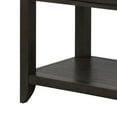 thumbnail image 4 of Joni 48 Inch Side Console Table, Acacia Wood, 2 Drawer, 1 Shelf, Espresso, 4 of 5