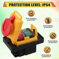 thumbnail image 5 of Electromagnetic Switch Magnetic Button Switch KJD12 16A 250V Power Tool Undervoltage Overload Protection Switch, 5 of 5