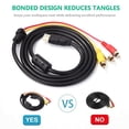 thumbnail image 4 of Compatible con HDMI a cable RCA Adaptador HDMI macho a 3RCA AV macho Hugtrwg  Nuevos Originales, 4 of 9