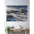 thumbnail image 2 of "Snowy Serenity" Hdr Nature-Inspired Photography Poster Wall Art, Modern Wall Decor, 12x18 UNFRAMED, 2 of 3