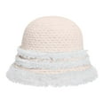 thumbnail image 4 of AOOCHASLIY Winter Hat Women's Style Winter Knitted Plush Hat Warm and Versatile Bucket Hat, 4 of 5