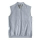 thumbnail image 3 of Ceisia Men's Regular-Fit Stand-Collar Full-Zip Casual Nylon Sleeveless Vest Gift, 3 of 3