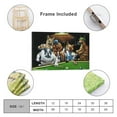 thumbnail image 2 of Dogs Playing Pool (10) Artworks Picture Print Poster Wall Art Painting Canvas Gift Decor Home Posters Decorative 12x18inch(30x45cm), 2 of 6