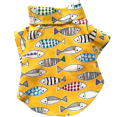 thumbnail image 1 of Paño de camisa hawaiana para perros, camiseta de polo de verano para perros y mascotas Trajes de cachorros y gatos Traje para ropa de playa Ropa de playa MFZFUKR CPB-DE-LYY2119-8, 1 of 5