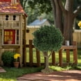 thumbnail image 4 of Worgeous 2 Pcs Model Trees Miniature Fake Diorama Tree Train Railroad Architecture Scenery Trees For Diy Projects Crafts Scenery Landscape 10cm, 4 of 8