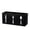 Black, variant on Utensil storage box for Kitchen Counter, Plastic Silverware Organizer Pen Holder for Desk, 3 Compartments Flatware Caddy for Knife Spoon Fork