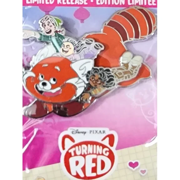 Disney Turning Red Cast Panda Mei Miriam Priya Abby Limited Release Pin
