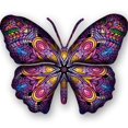 thumbnail image 1 of Next Innovations 101410015-PATCHOULI 24 x 18 Po Patchouli Papillon Métal Art Mural, 1 of 1