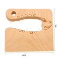 thumbnail image 2 of Mini cuchillo de madera Cute Cutter Kids Baby Pretend Play para cortar juguete (D+C), 2 of 8