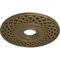 thumbnail image 3 of Ekena Millwork 22 1/4"OD x 4 3/4"ID x 1 1/4"P Robin Ceiling Medallion (Fits Canopies up to 6 1/4"), Hand-Painted Mississippi Mud, 3 of 6