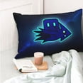 thumbnail image 3 of Throw Pillow Covers 20x30 Inch, Geometry Dash Decorative Pillow Case for Sofa Couch Chair Bedroom Modern Decor, 3 of 7