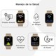 thumbnail image 4 of Julgåva Smartklocka för kvinnor, Samtal/blodtryck/100+ sporter Dam Smartwatch, Andningsfrekvens Hjärtfrekvens Blodsyre Sömn [db], 4 of 4