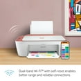 thumbnail image 4 of H-P DeskJet 27_Series Printer, All-in-One Color Inkjet Printer, Print Copy Scan, Wireless USB Connectivity, Mobile Printing, up to 9ppm, 4800 x 1200 dpi, with MTC Printer Cable and File Folders, 4 of 5