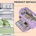 thumbnail image 3 of Big Capacity Pencil Case, Extra Large Pencil Pouch, Easy To Carry Pencil Bag, 3 of 5