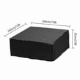 thumbnail image 1 of Square Hot Tub Cover - Outdoor Spa Cover Protector Furniture Table Cover Outdoor Table And Ch Coverfor Sun, 1 of 3