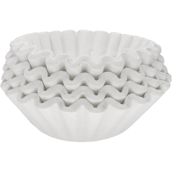 200 Ct 8-12 Cup Basket Coffee Filters – Natural Brown for Standard Drip Coffee Makers