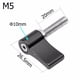 thumbnail image 3 of Tornillo de manija Sunnimix M5 para Cámara Fotográfica negro, 3 of 8