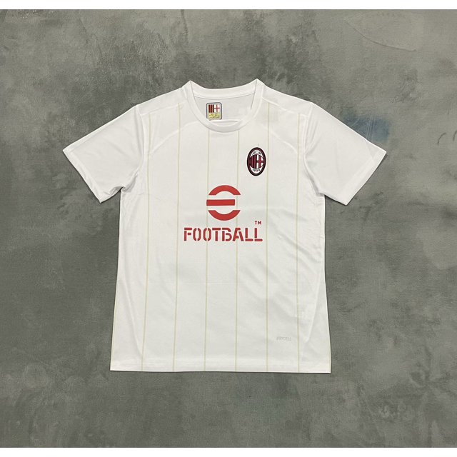 Ac Milan Uniforme de Pré-Match. Maillot de Football Classique