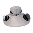 thumbnail image 3 of Sombrero con ventilador ar para exteriores, sombrero para el , recargable, de ancha, para hombres y mujeres, gorra de pescador Gris claro, 3 of 8