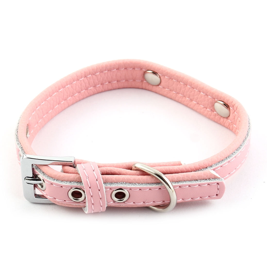 diy leather dog collar from belt