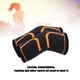 thumbnail image 3 of Manga de protección para deportes al aire libre/interiores unisex para adultos, rodillera naranja XL, 3 of 8