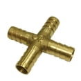 thumbnail image 1 of Accesorios de tubo de agua de cobre para de 6 mm a 19 mm, adaptador de conector / accesorio de tubería ón de 4 vías, 6 tamaños Zulema Conector del adaptador de latón, 1 of 5