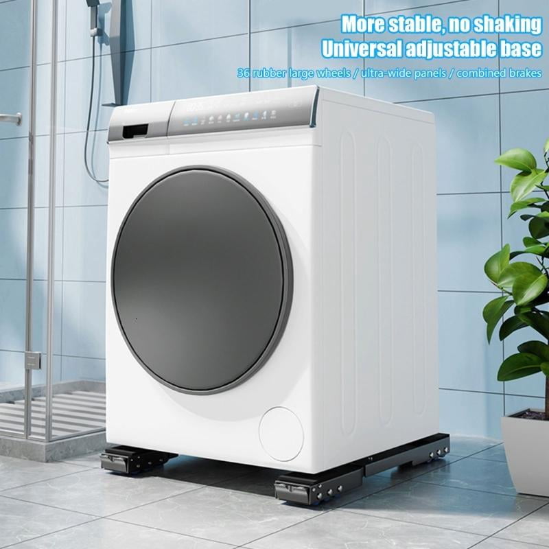 CEORPER Adjustable Washer Stand with 36 Wheel Accommodating Various Machine Size