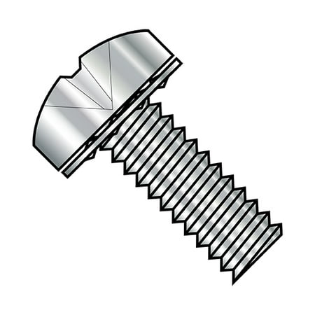 

2-56X3/16 Phillips Pan Internal Sems Machine Screw Fully Threaded 18-8 Stainless Steel (Pack Qty 5 000) BC-0203IPP188