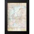 thumbnail image 2 of Murdock, Ramona 17x24 Black Modern Framed Museum Art Print Titled - Central Europe Map WWII, 2 of 5