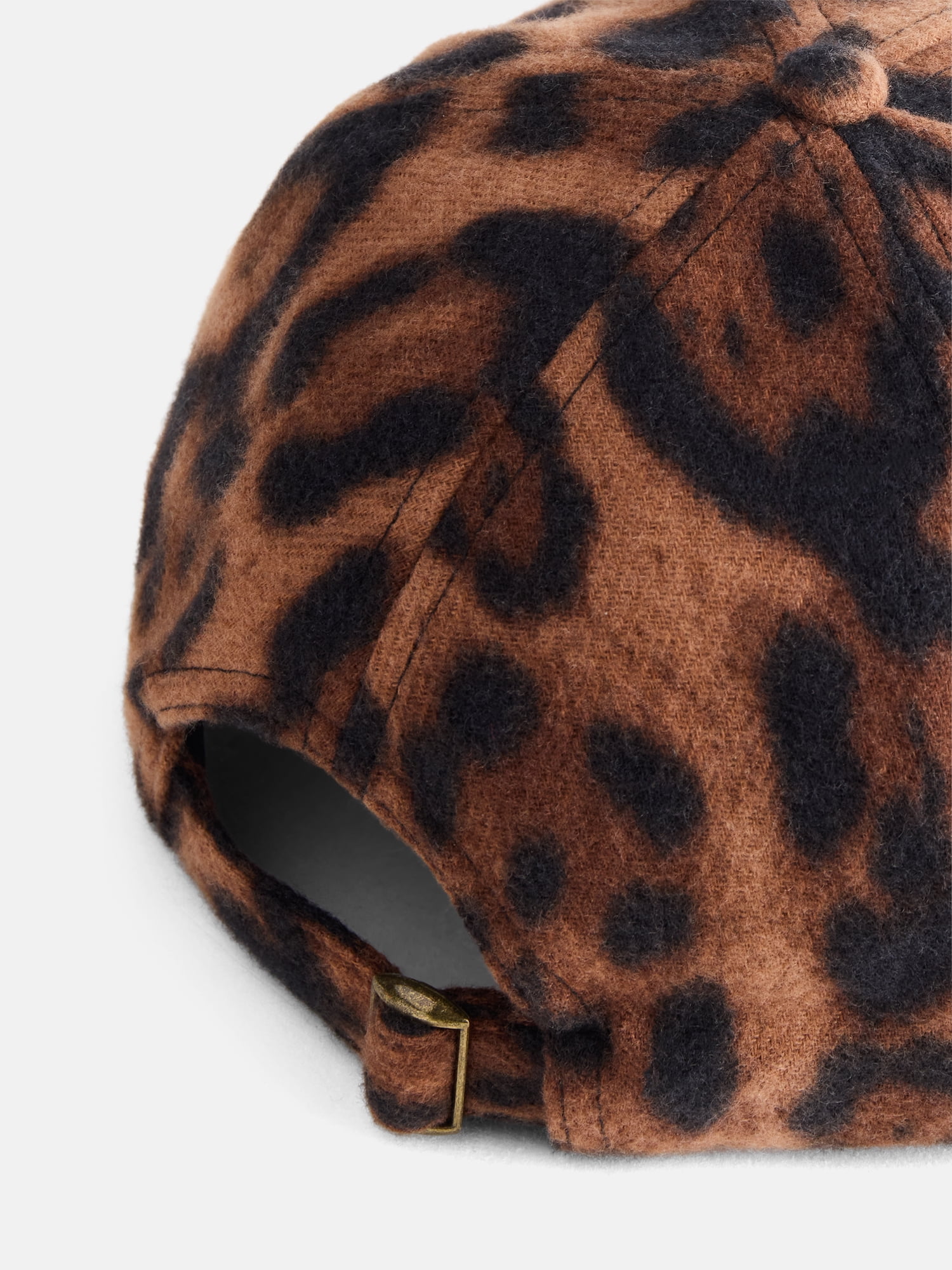 Scenario Women's Printed Brushed Baseball Cap, Leopard