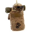 thumbnail image 1 of Mochila y casco de Kurt Adler US Marines con adorno navideño, 1 of 1