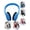 Blue, variant on Kids Headphones for School Kubite Kids Wire Headphones On Ear Foldable Stereo Headset For Kids Earphone Headphones for Kids
