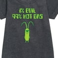 thumbnail image 2 of SpongeBob SquarePants - Plankton One Percent Evil - Toddler & Youth Girls Fleece Dress, 2 of 5