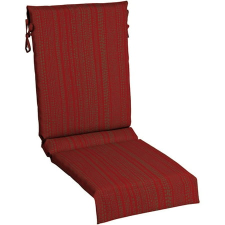 Mainstays Sling Chair Outdoor Cushion, Red Rush Reed Mimosa