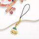 thumbnail image 1 of Llavero con colgante de alce de Papá Noel y copo de nieve para mujer, joyería de moda, regalo de Navidad, sombrero de copo de nieve Simple, cordón para funda de teléfono, 1 of 4